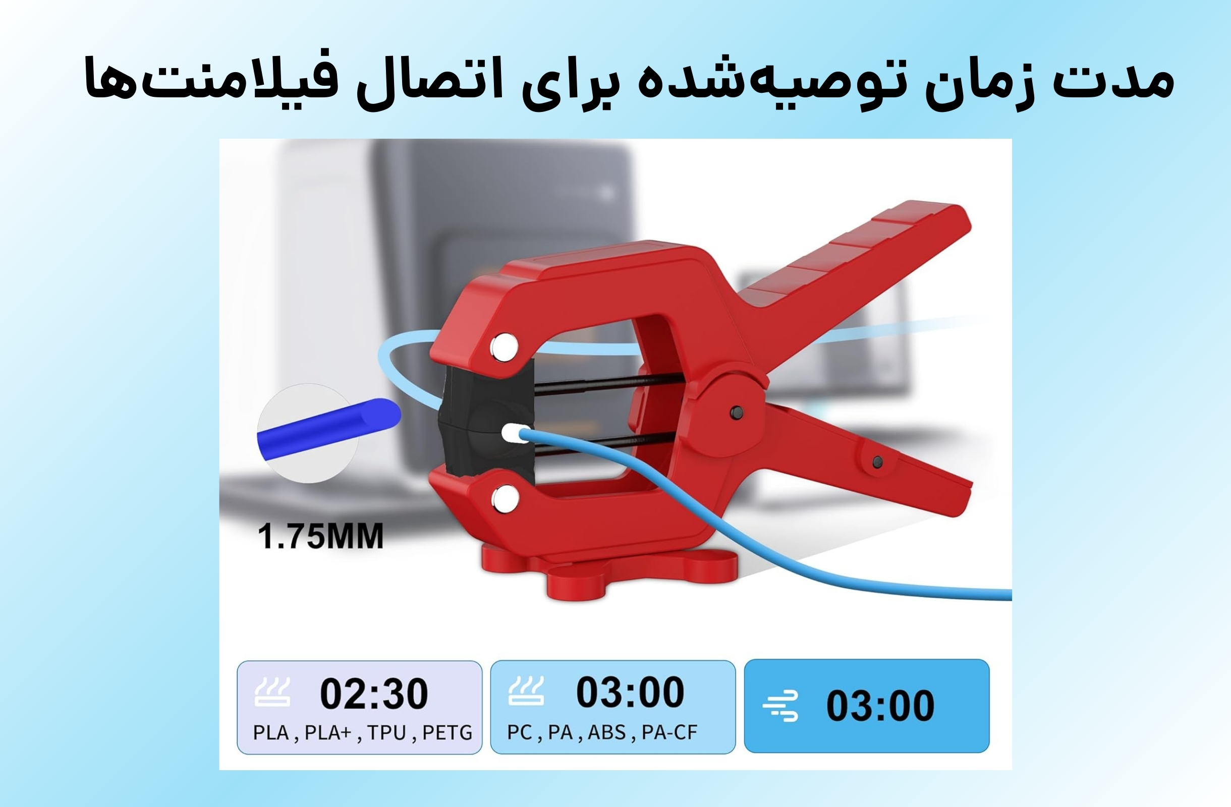مدت زمان اتصال فیلامنت کانکتور ویت اسپورت مدل 4-5267 - قشم خرید